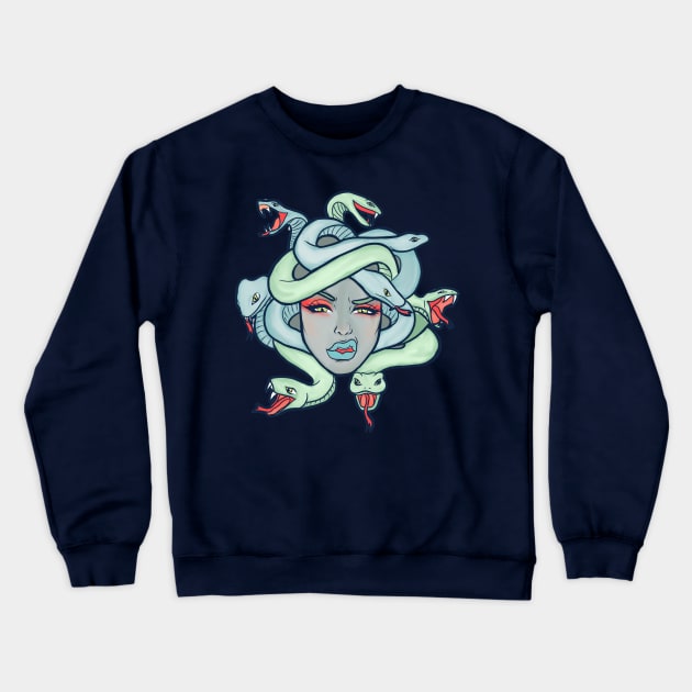 medusa Crewneck Sweatshirt by kokodiablo